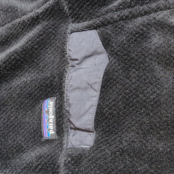 Patagonia Re-Tool Snap-T Polartec Pullover Size XL In Black - Picture 4 of 9